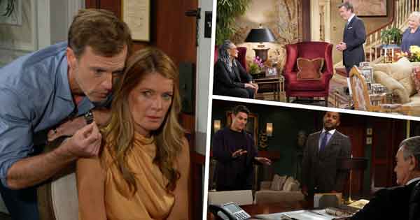 Y&R Week of September 25, 2023: Tucker forced Phyllis to make it look like Billy was embezzling. Devon and Lily realized Mamie was the secret investor. Victor appointed Adam as Nate's assistant.